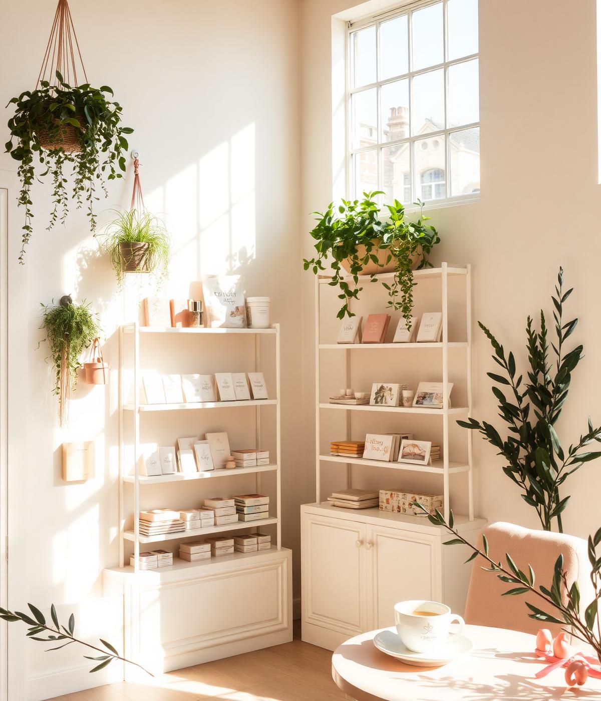 Boutique interior
